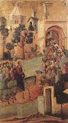 Duccio di Buoninsegna Christ Entering Jerusalem (mk08) oil painting picture wholesale